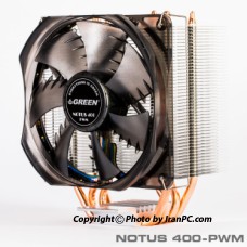 خنک کننده پردازنده گرین NOTUS 400-PWM (سوکت 1200&1700)