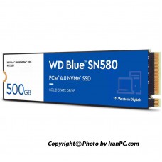 اس اس دی اینترنال وسترن دیجیتال 500 گیگابایت مدلSN580-NVME M.2 BLUE