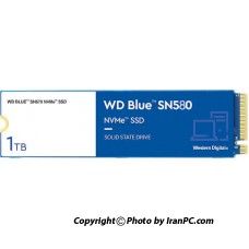 اس اس دی اینترنال وسترن دیجیتال یک ترا بایت مدلSN580-NVME M.2 BLUE