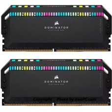 رم دسکتاپ کورسیر دو کاناله DOMINATOR PLATINUM RGB 5600  ظرفیت 32  گیگابایت DDR5 
