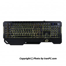 کیبورد مکانیکال مخصوص بازی تسکو  مدل TK8126L RGB با حروف فارسی