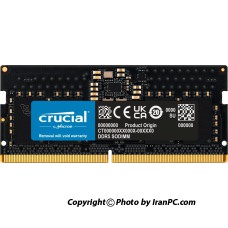 رم لپ تاپ کروشیال SODIMM 4800 ظرفیت 8  گیگابایت DDR5 