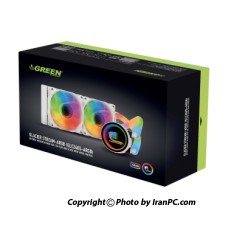 خنک کننده پردازنده گرین GLC 240 STREAM-ARGB (سوکت 1200&1700)