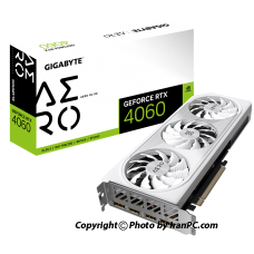 کارت گرافیک گیگابایت مدل RTX 4060 AERO 8GB OC D6 