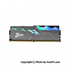 رم دسکتاپ کینگ مکس تک کاناله 3200 مدل Zeus Dragon RGBظرفیت 8 گیگابایت DDR4 