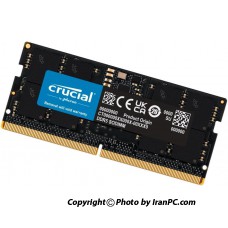 رم لپ تاپ کروشیال SODIMM 4800 ظرفیت 16  گیگابایت DDR5 