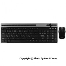 کیبورد و ماوس گرین مدل GKM-505W با حروف فارسی