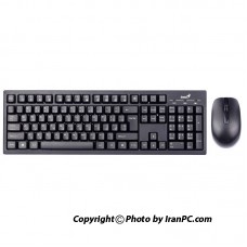 کیبورد و ماوس بی سیم جنیوس مدل KM-8101 