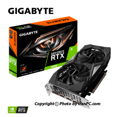 کارت گرافیک گیگابایت  GIGABYTE RTX 2060  6GB WF D6