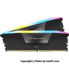رم دسکتاپ کورسیر دو کاناله 6200 VENG RGB  ظرفیت 32  گیگابایت DDR5 