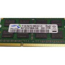 رم لپ تاپ سامسونگ SODIMM 1333 مدل PC3 ظرفیت 8 گیگابایت DDR3 